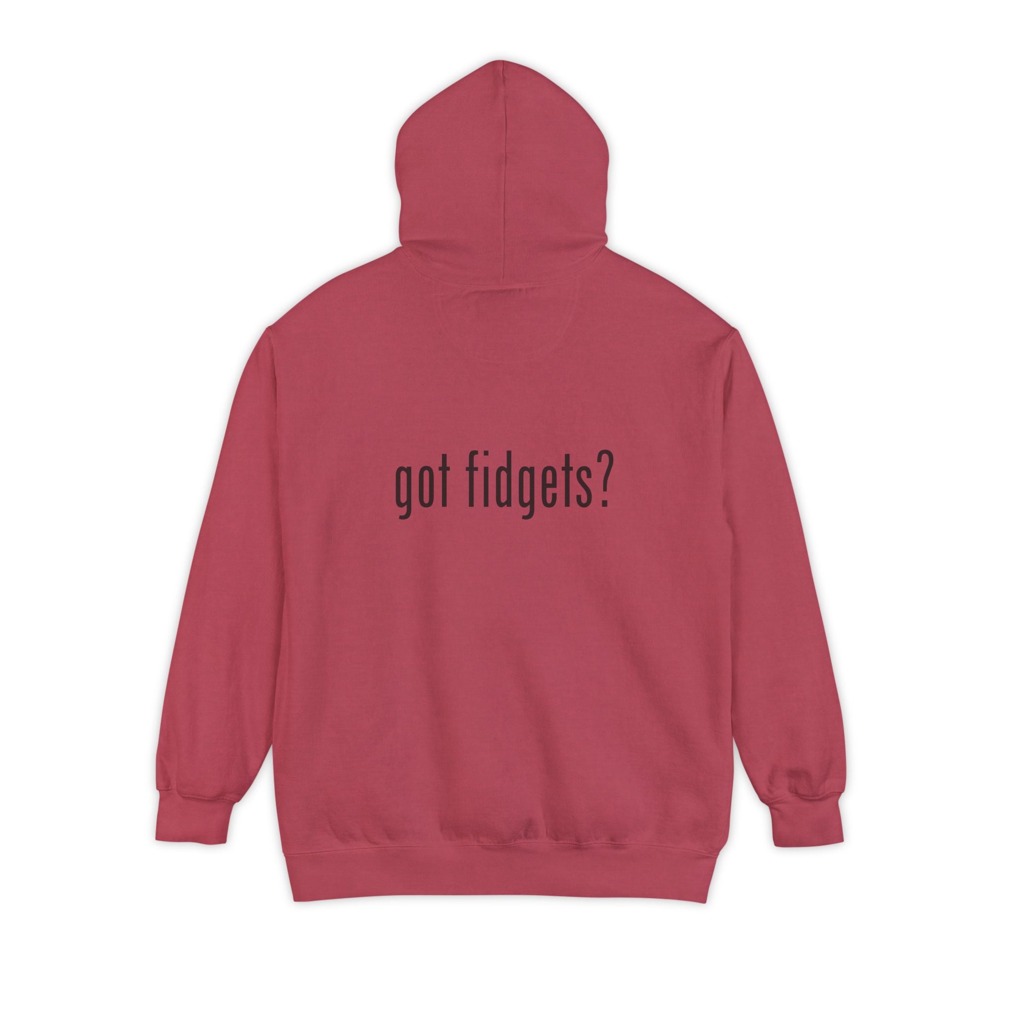 “got fidgets?” Minimalist Hoodie