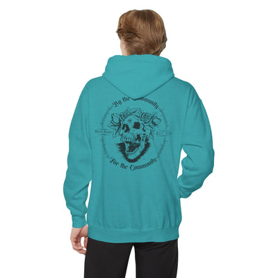 “By the Community” Novel Carry Heritage Hoodie