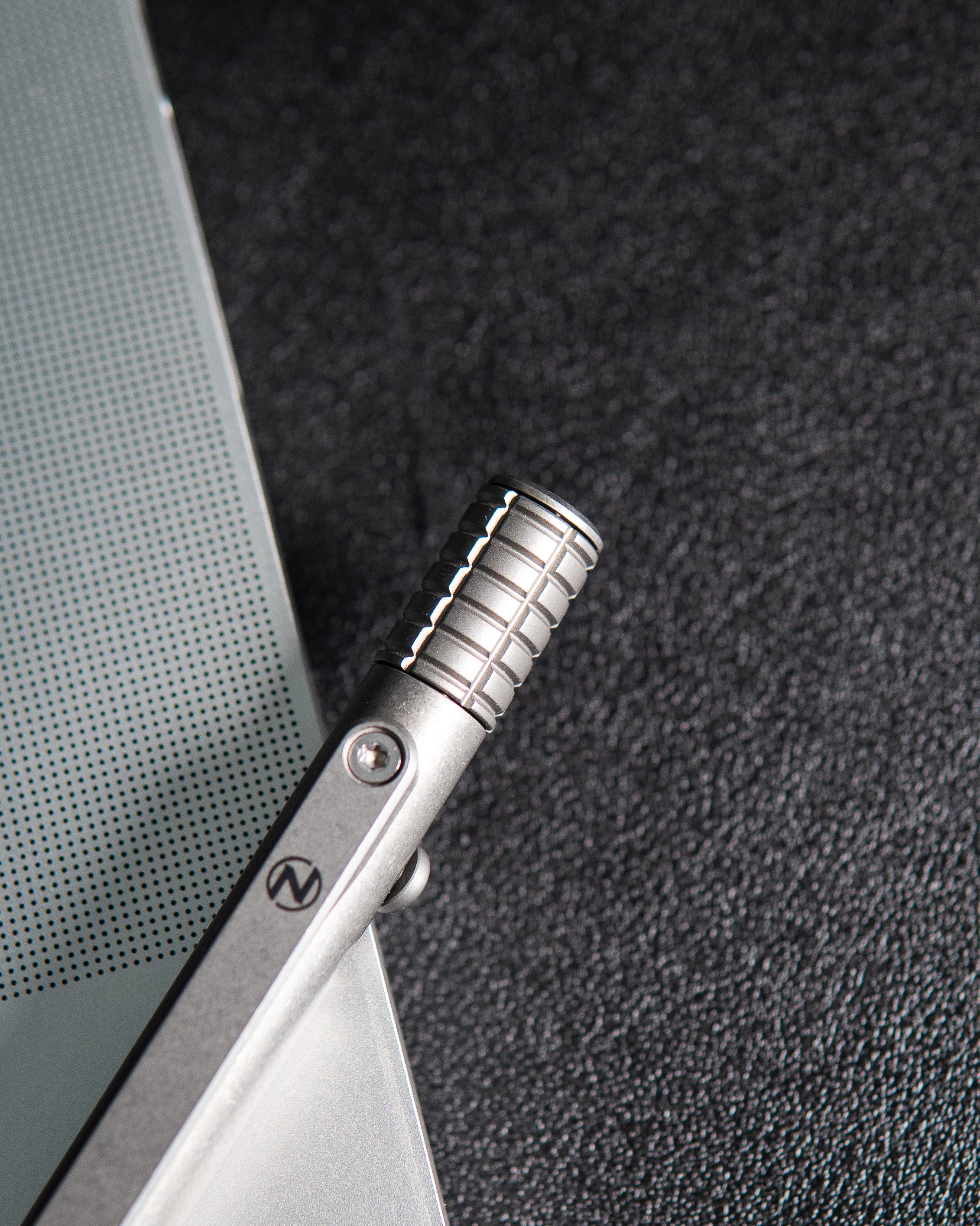 The Axial - Titanium Bolt-Action Fidget Pen