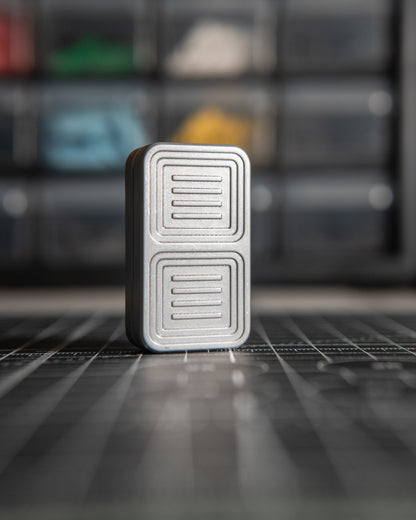 Delta Tile Fidget Slider - Aluminum