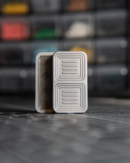 Delta Tile Fidget Slider - Aluminum