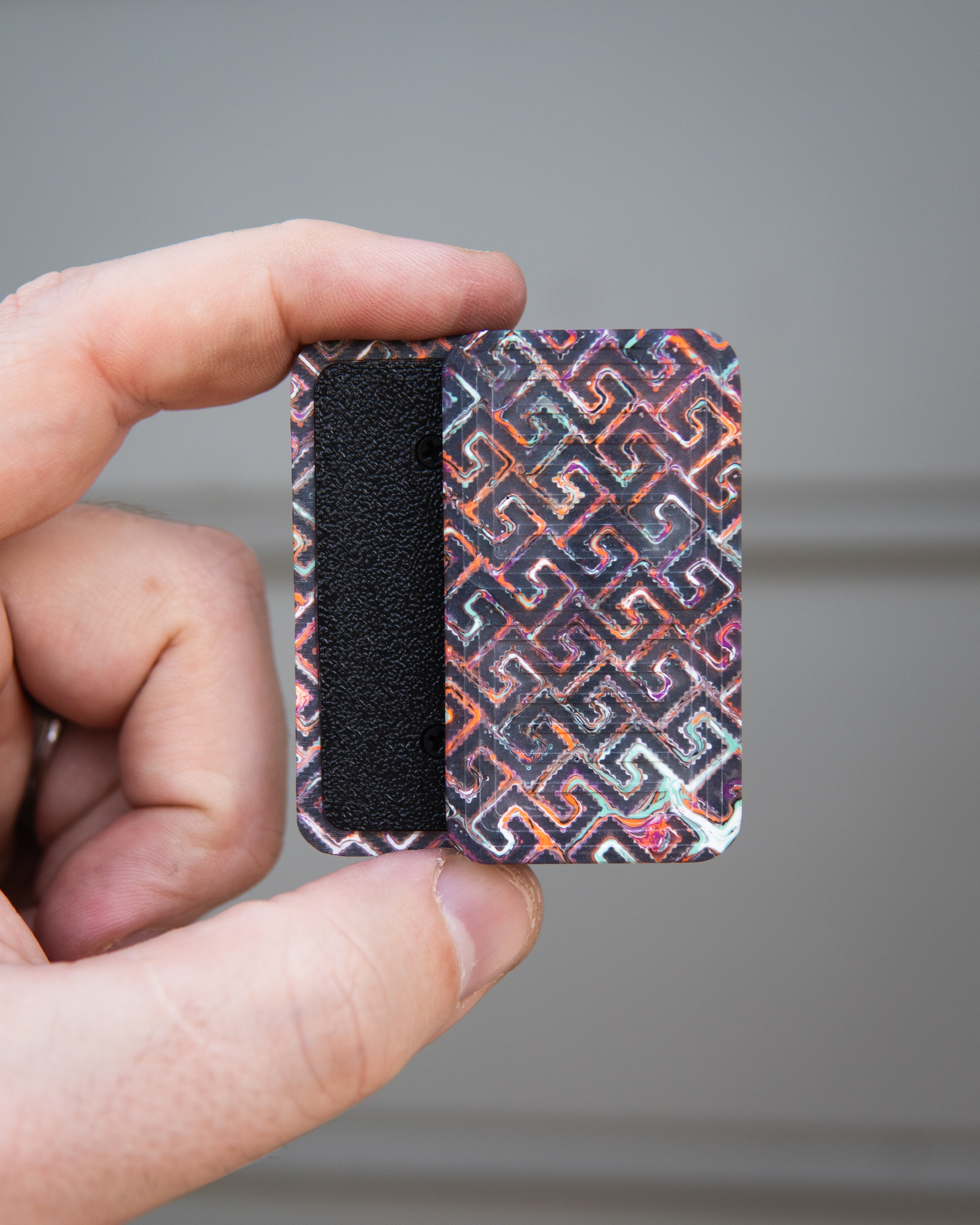 Tile Fidget Slider (Gen 2) - Maker's Choice, Aztec Code Resin