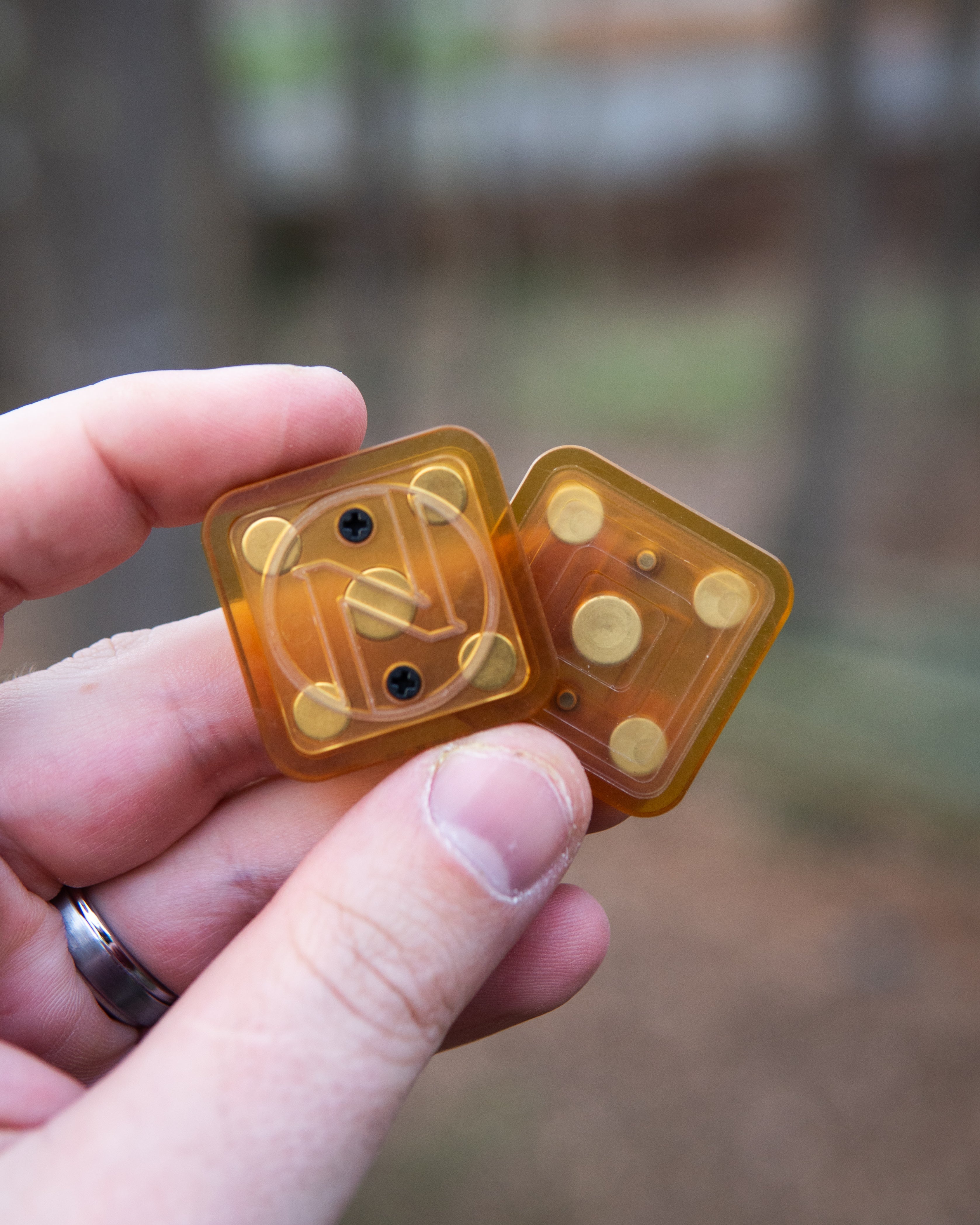 Mini Tile Fidget Slider - Ultem