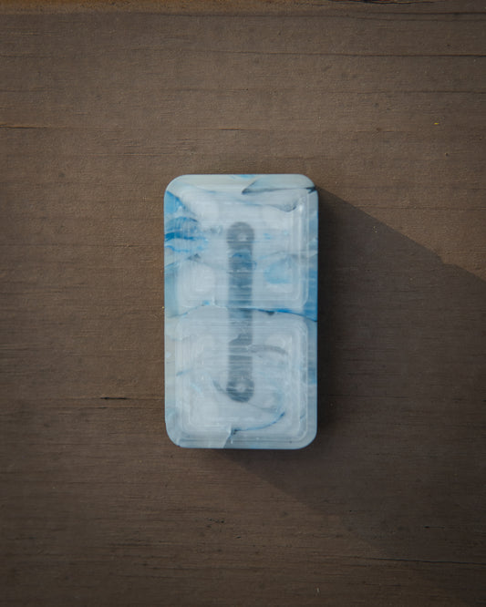 Tile Fidget Slider (Gen 2) - Maker's Choice, Blue Smoke Resin #3