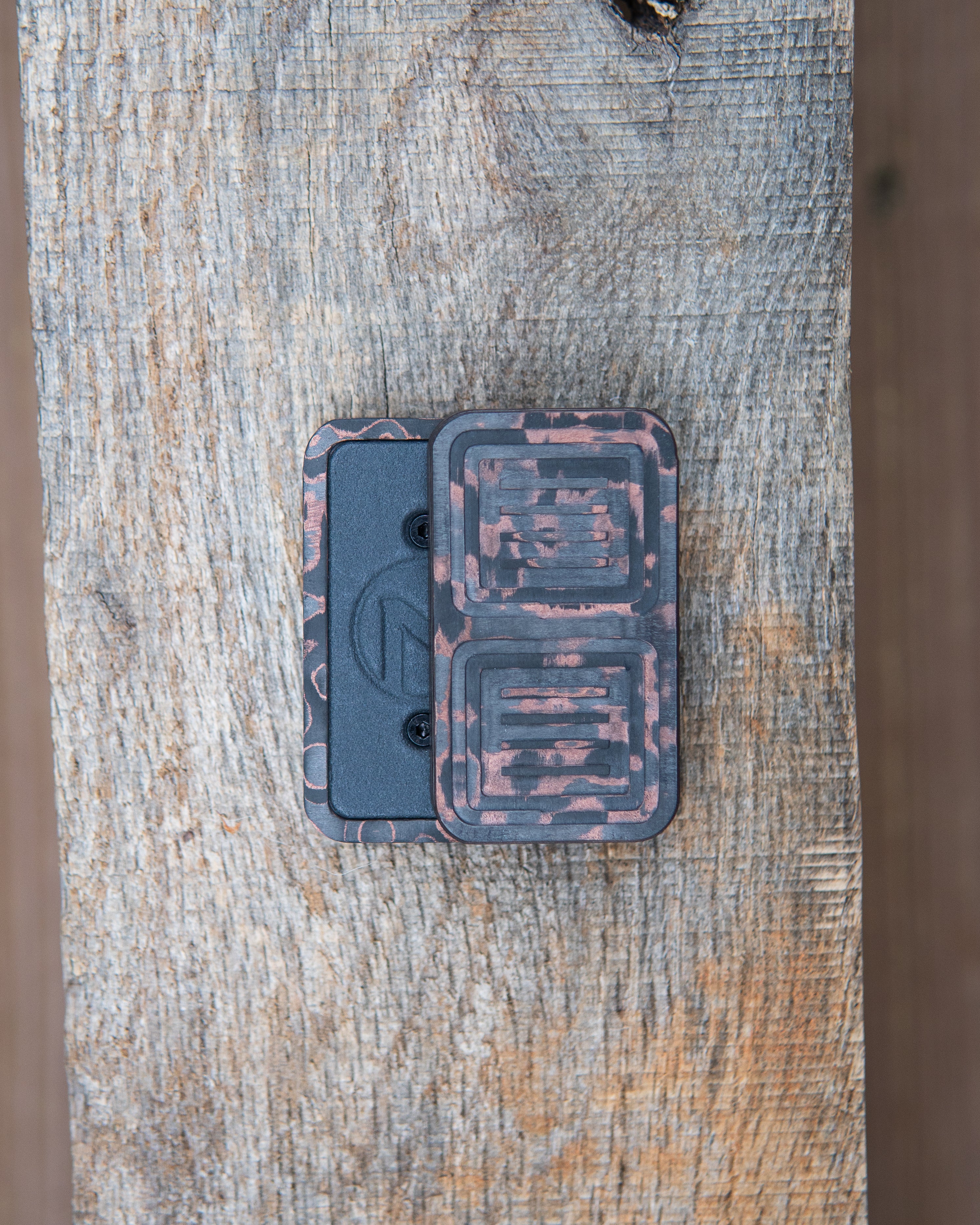 Delta Tile Fidget Slider - Maker's Choice, Copper Carbon Fiber