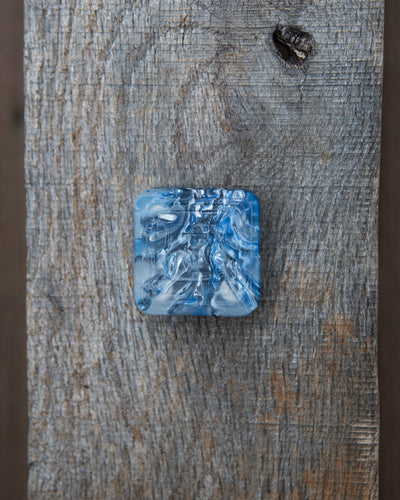 Mini Tile Fidget Slider - Maker's Choice, Blue Smoke #1