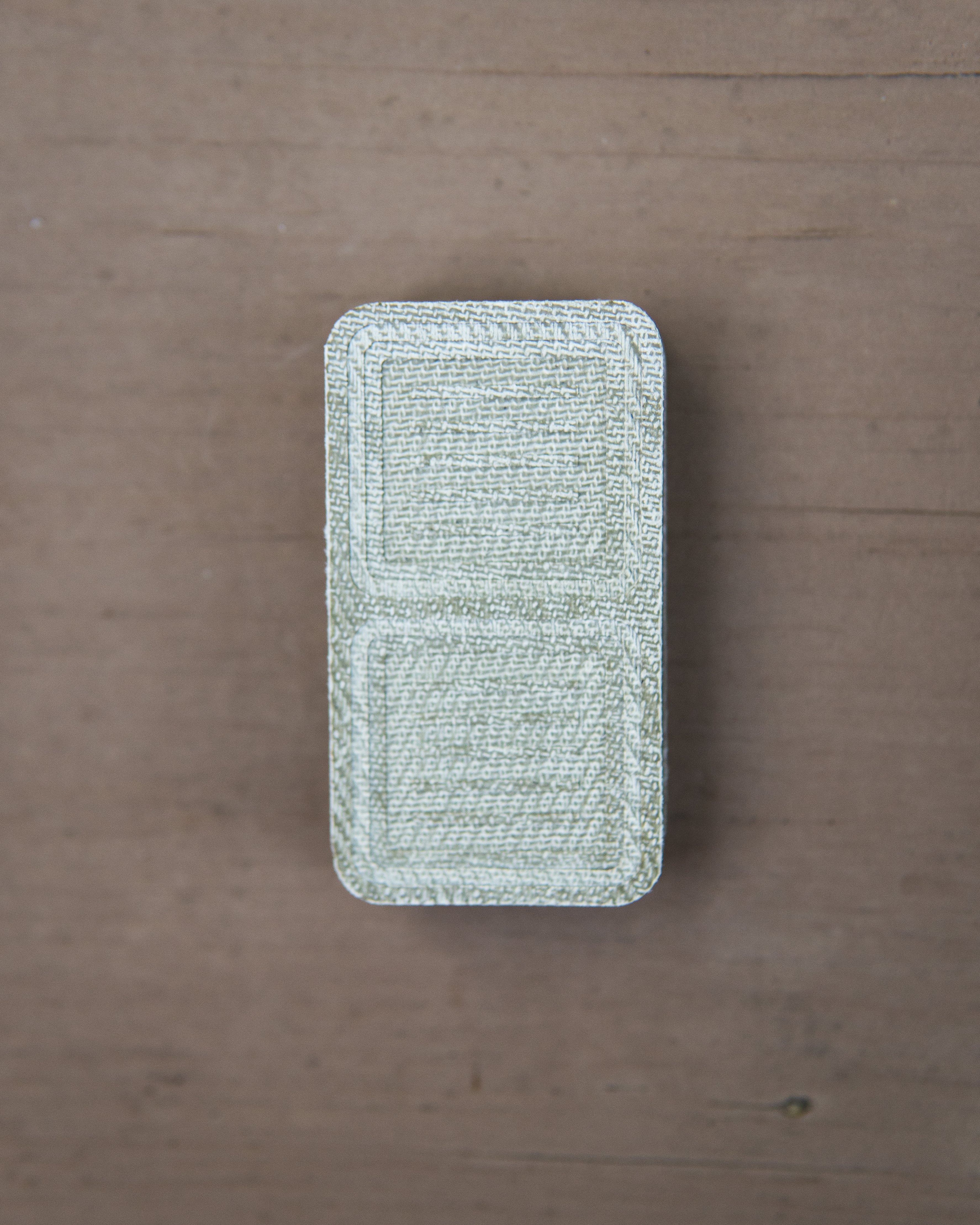 Tile Fidget Slider (Gen 2) - Maker's Choice, OD Green Olive Micarta