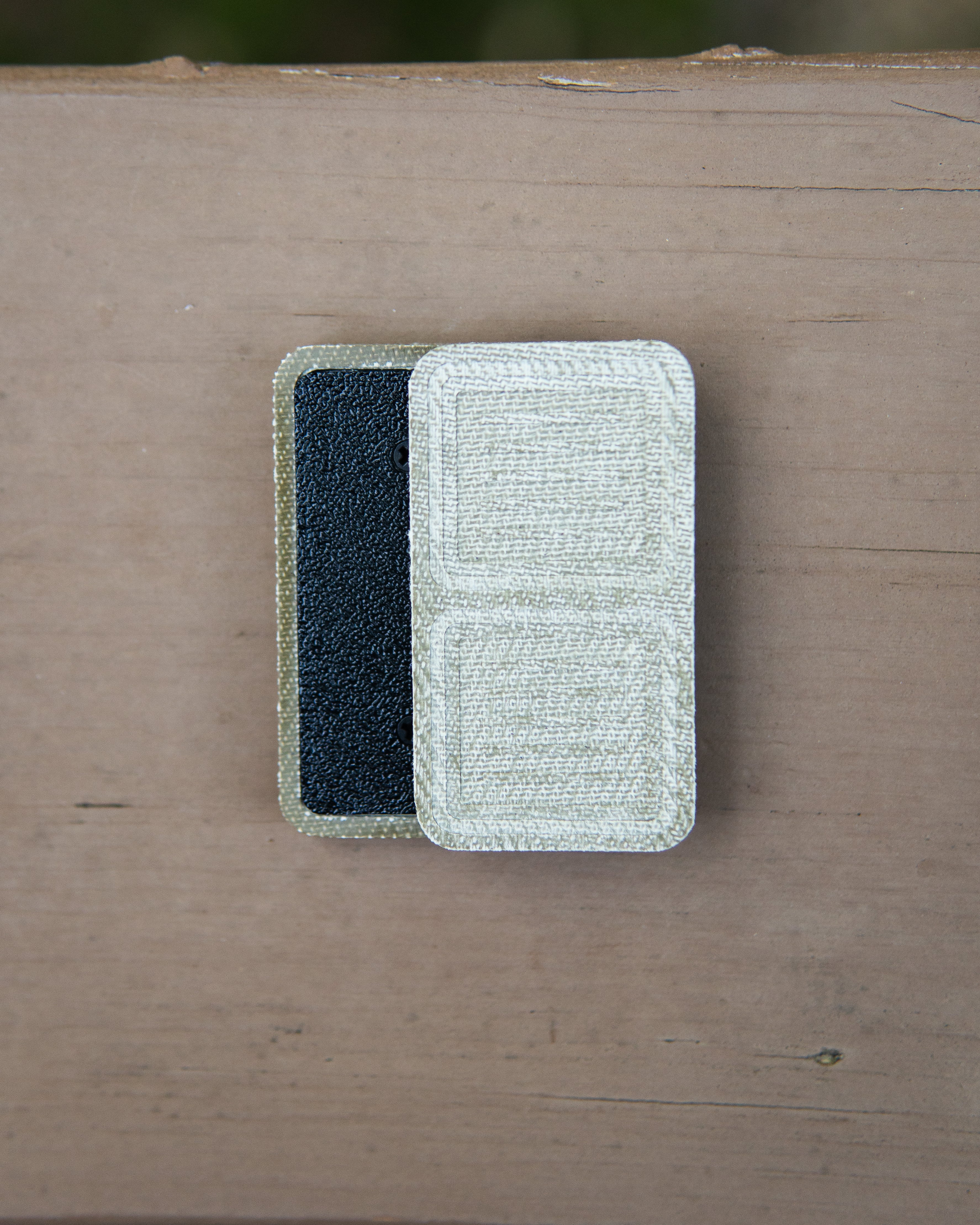 Tile Fidget Slider (Gen 2) - Maker's Choice, OD Green Olive Micarta