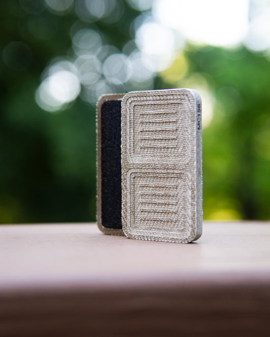 Tile Fidget Slider (Gen 2) - Maker's Choice, OD Green Olive Micarta