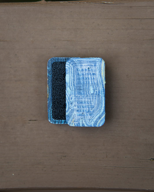 Delta Tile Fidget Slider - Maker's Choice, Starry Night Micarta