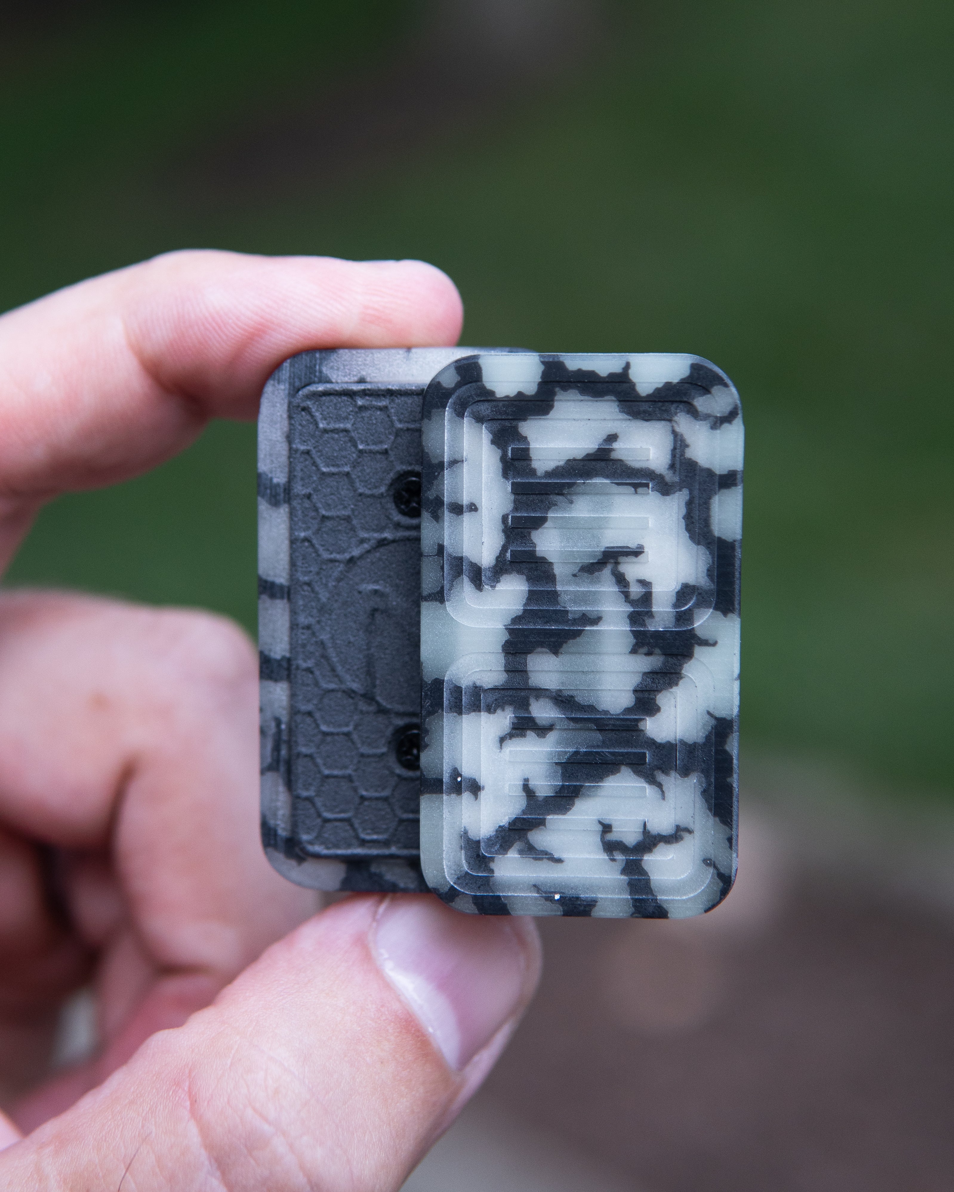 Delta Tile Fidget Slider - Maker's Choice, Glow Crack #1