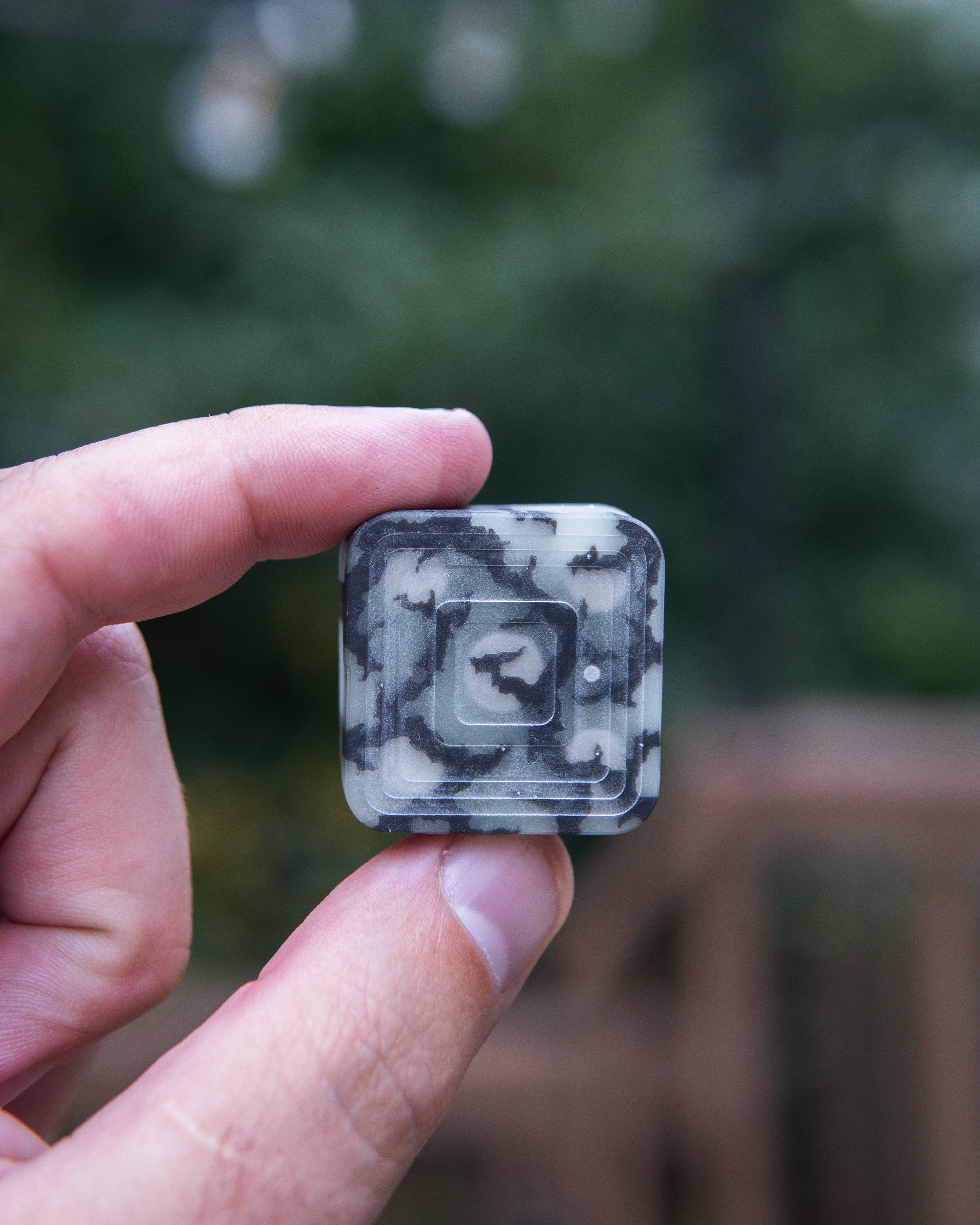 Mini Tile Fidget Slider - Maker's Choice, Glow Crack