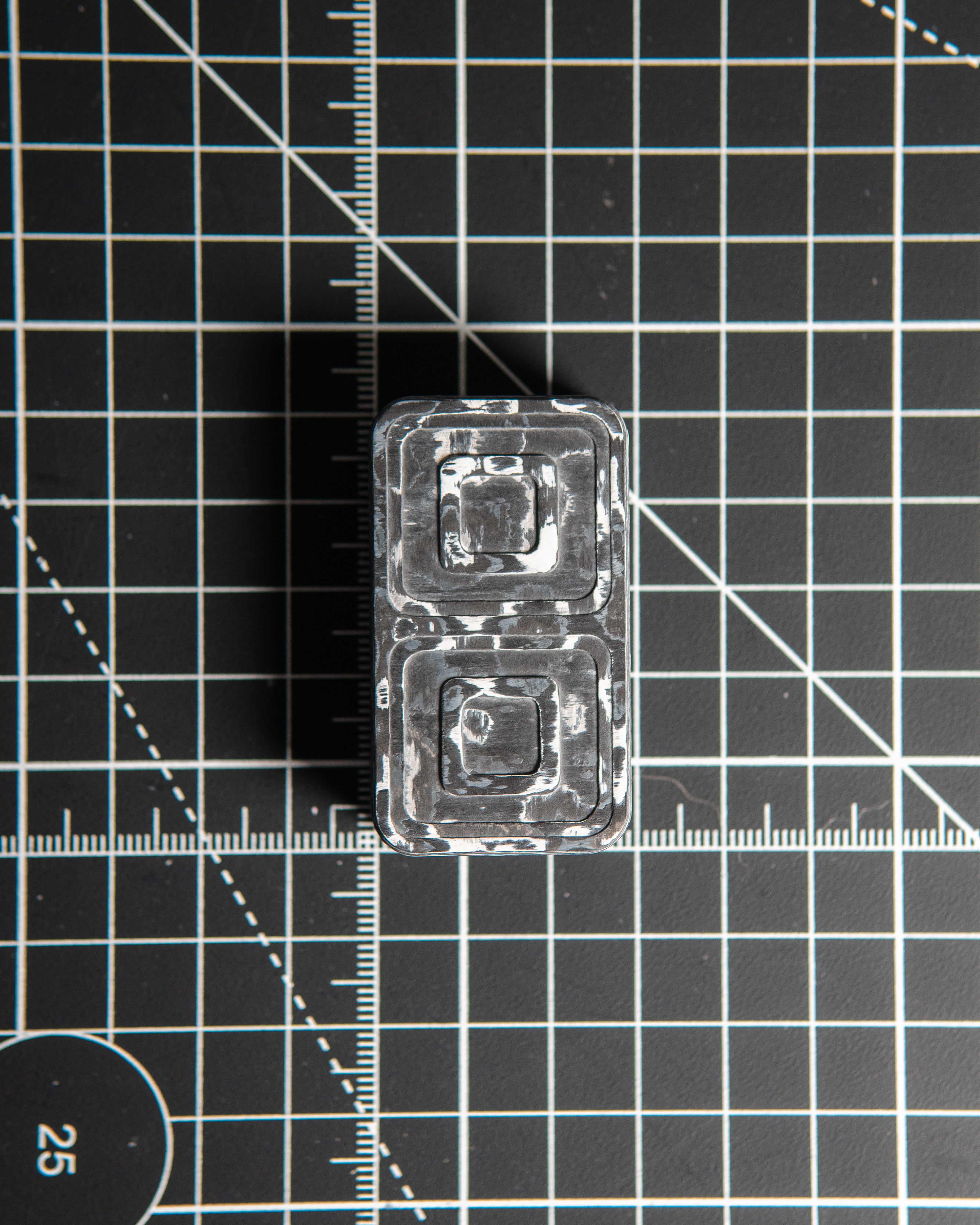 Echo Tile - Maker's Choice, White Storm Carbon Fiber [Blem]