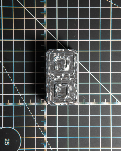 Echo Tile - Maker's Choice, White Storm Carbon Fiber [Blem]