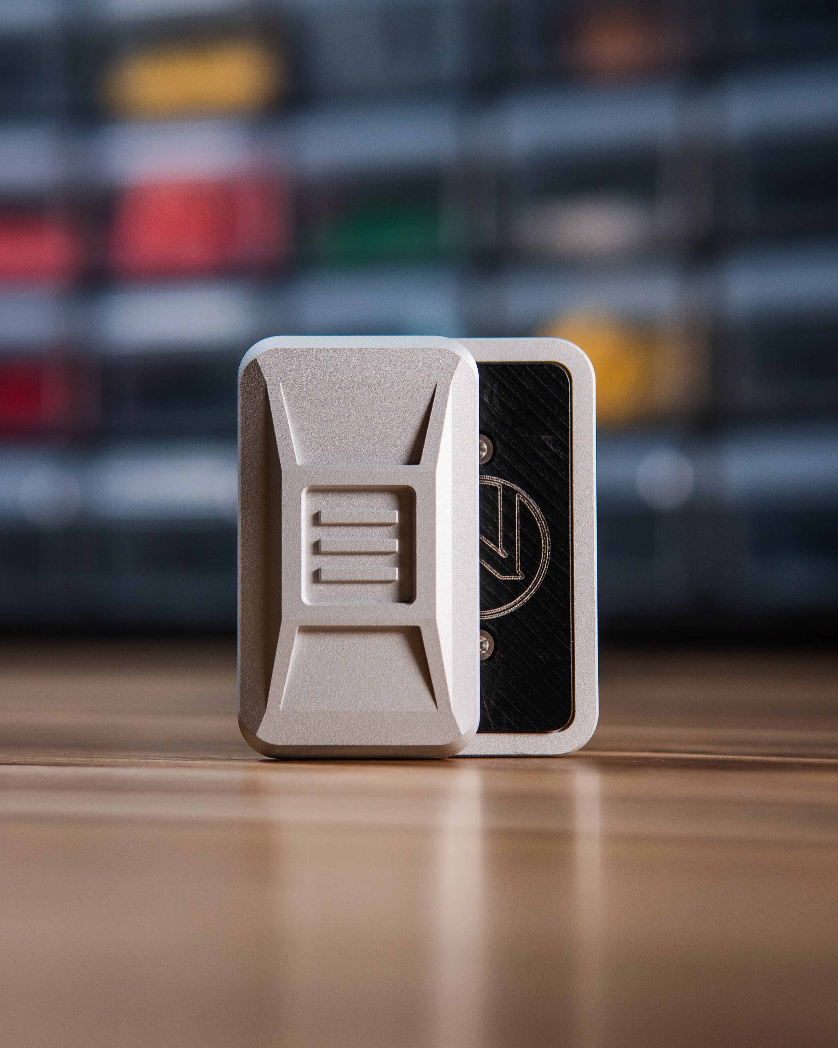 Delta Ergo Tile Fidget Slider - Aluminum