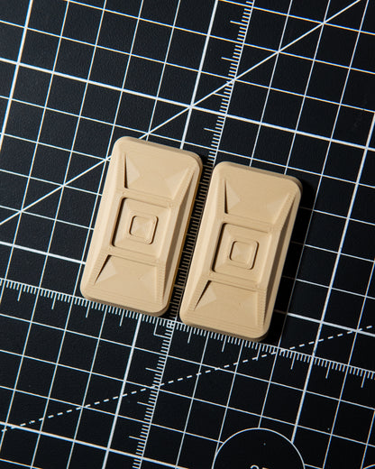 Echo Ergo Tile Fidget Slider - Maker's Choice, Coyote Plastic (BETA)