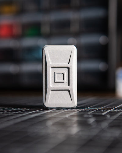 Echo Ergo Tile Fidget Slider - Aluminum