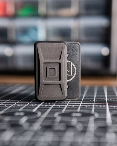 Echo Ergo Tile Fidget Slider - Aluminum