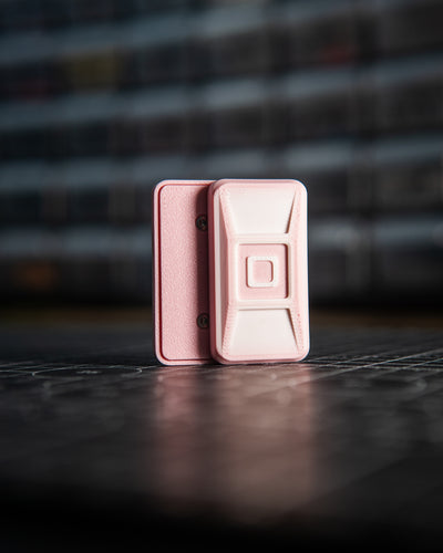 Echo Ergo Tile Fidget Slider - Limited Edition, Momo Pink Blossom