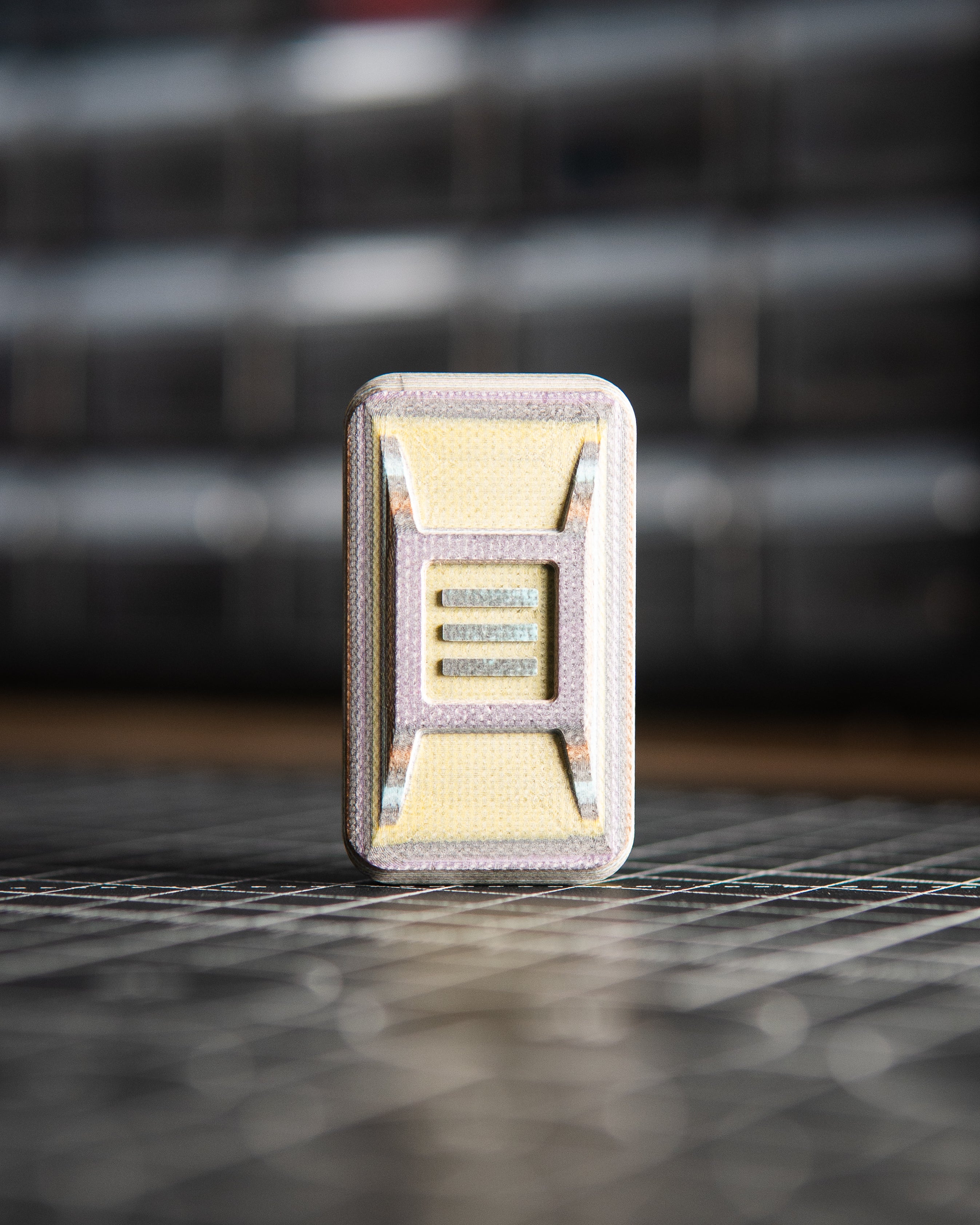Delta Ergo Pro Tile Fidget Slider - Maker's Choice, Galaga G10