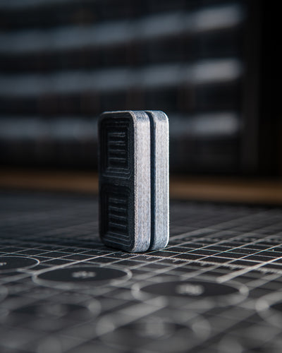 Delta Pro Tile Fidget Slider - Denim Micarta