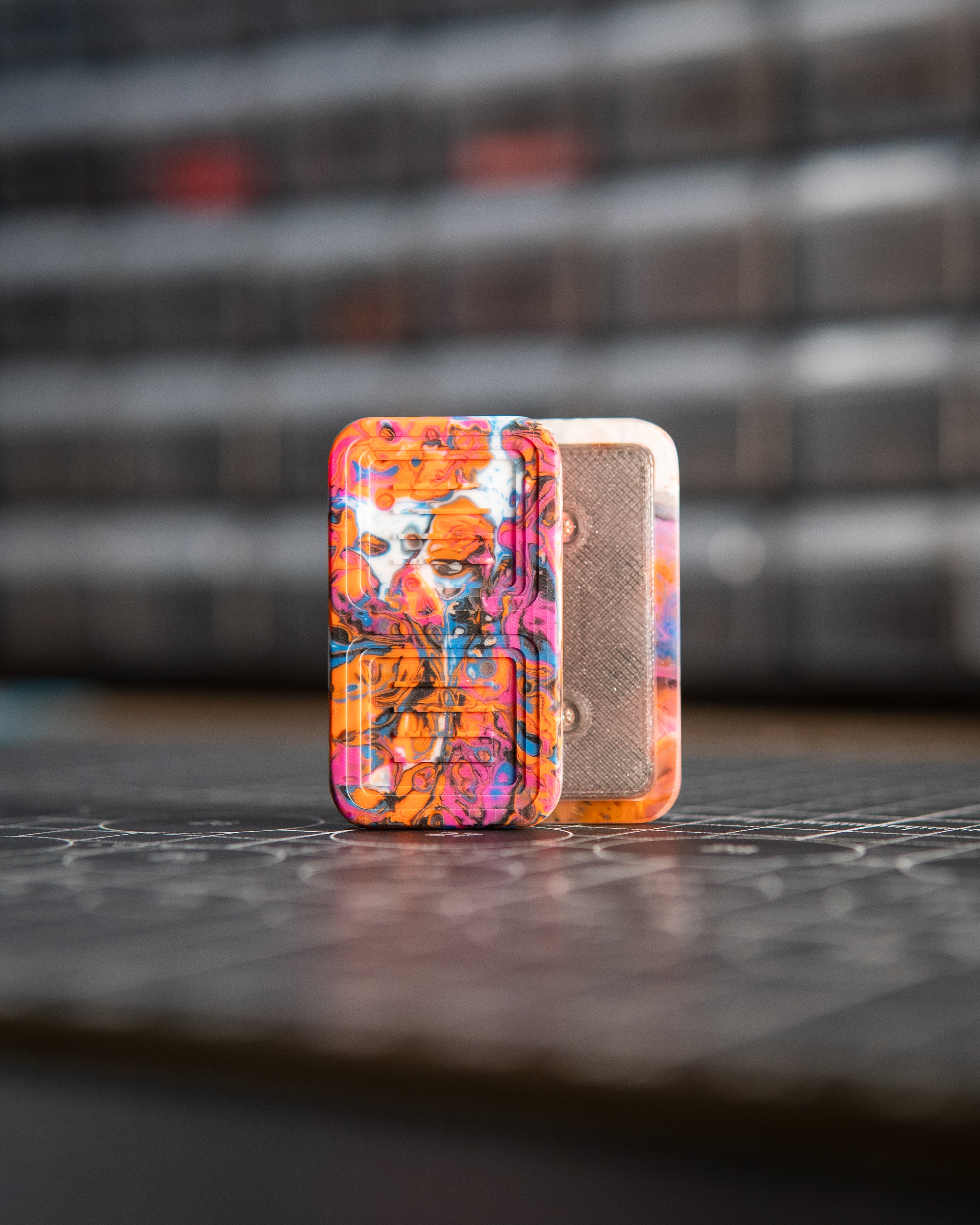 Delta Pro Tile Fidget Slider - Maker's Choice, Guitar Slab Resin