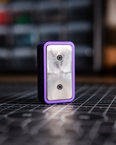 Delta Tile Fidget Slider - Maker's Choice, Deep Purple