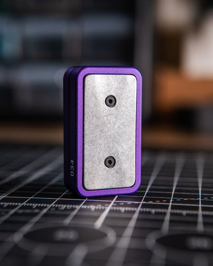 Delta Tile Fidget Slider - Maker's Choice, Deep Purple