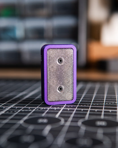 Delta Tile Fidget Slider - Maker's Choice, Deep Purple