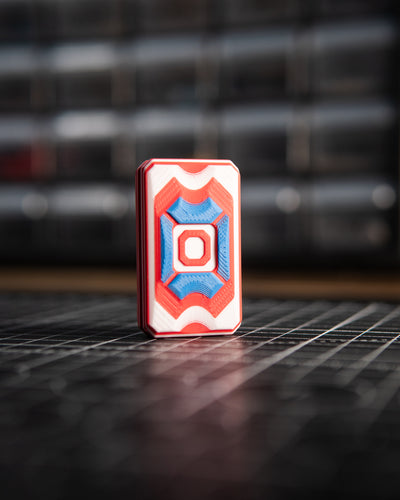 Echo Appa Tile Fidget Slider - Limited Edition, Freedom Red, White & Blue