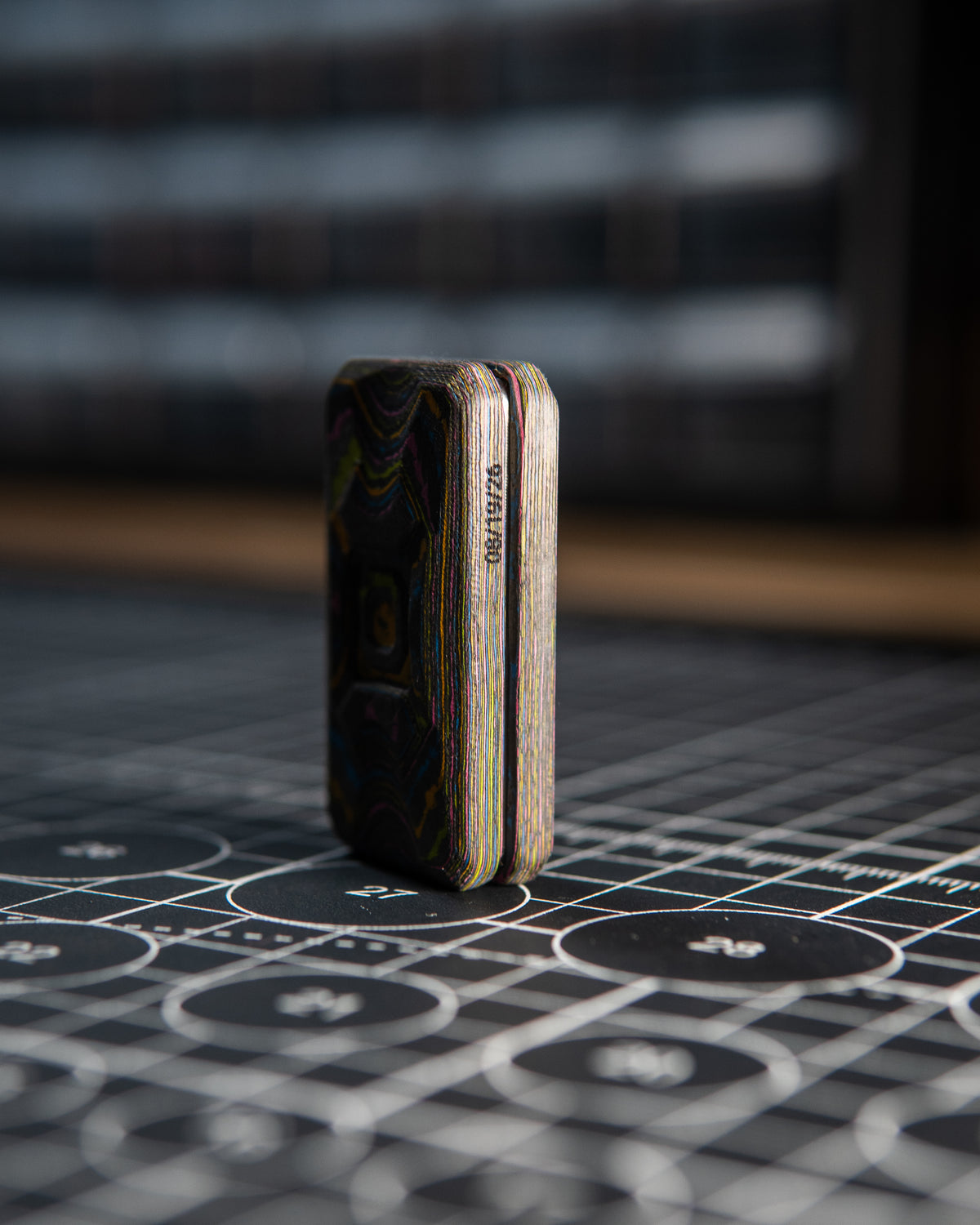 Echo Appa Pro Tile Fidget Slider - 80's Camo Carbon Fiber