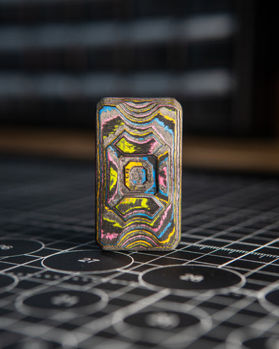 Echo Appa Pro Tile Fidget Slider - 80's Camo Carbon Fiber