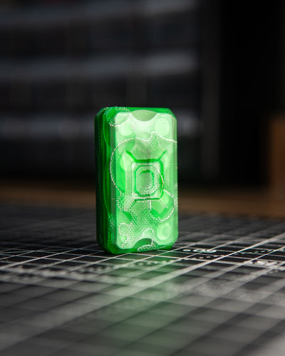 Echo Appa Pro Tile Fidget Slider - Raffir Alume Moon Green