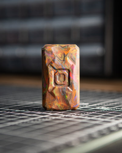 Echo Appa Pro Tile Fidget Slider - Maker's Choice, Dank Blank Resin Multi-Color