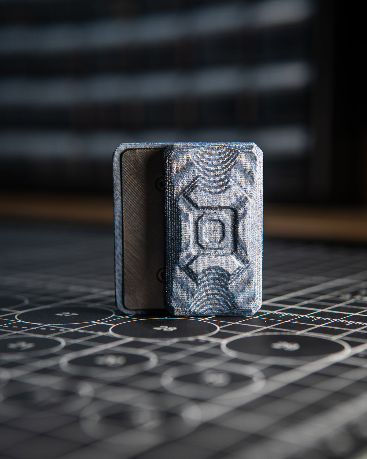 Echo Appa Pro Tile Fidget Slider - Denim Micarta