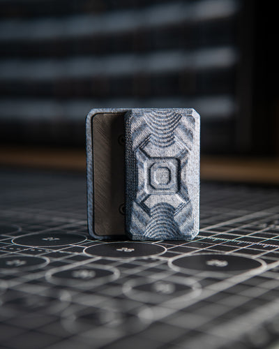 Echo Appa Pro Tile Fidget Slider - Denim Micarta