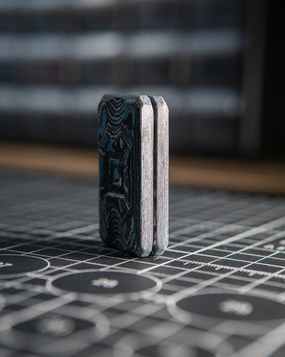 Echo Appa Pro Tile Fidget Slider - Maker's Choice, Frost Carbon Fiber