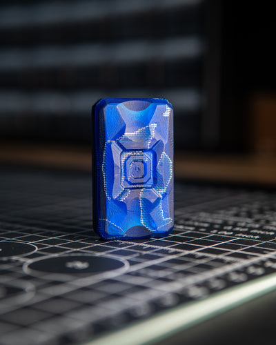 Echo Appa Pro Tile Fidget Slider - Raffir Blue Alume Moon Composite