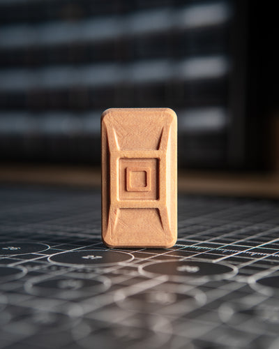 Echo Ergo Pro Tile Fidget Slider - Richlite, Maple