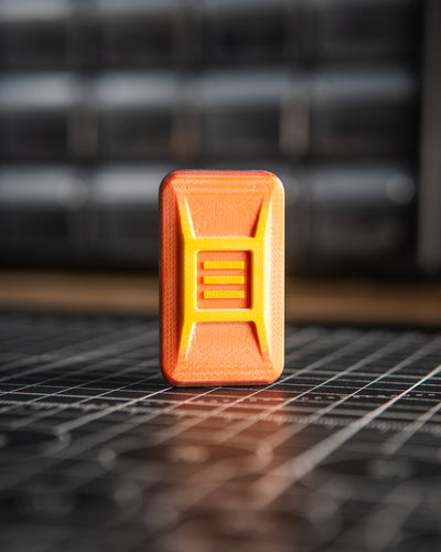 Delta Ergo Pro Tile Fidget Slider - Maker's Choice, Retro G10