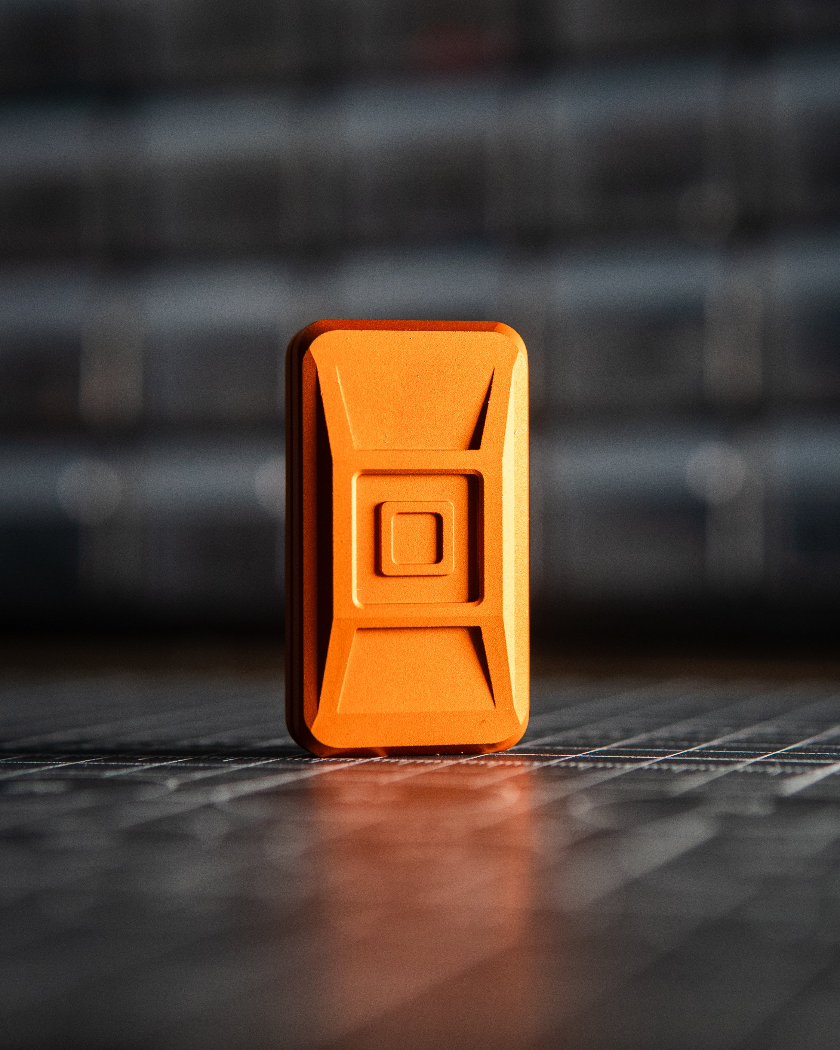 Echo Ergo Tile Fidget Slider - Aluminum