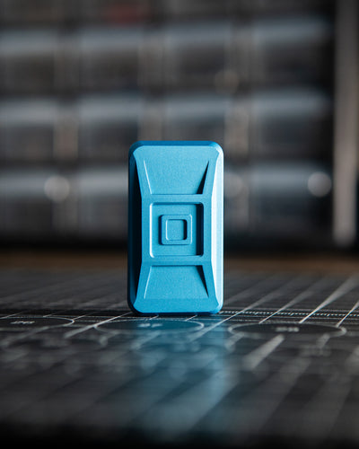 Echo Ergo Tile Fidget Slider - Aluminum