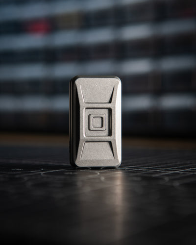Echo Ergo Tile Fidget Slider - Aluminum