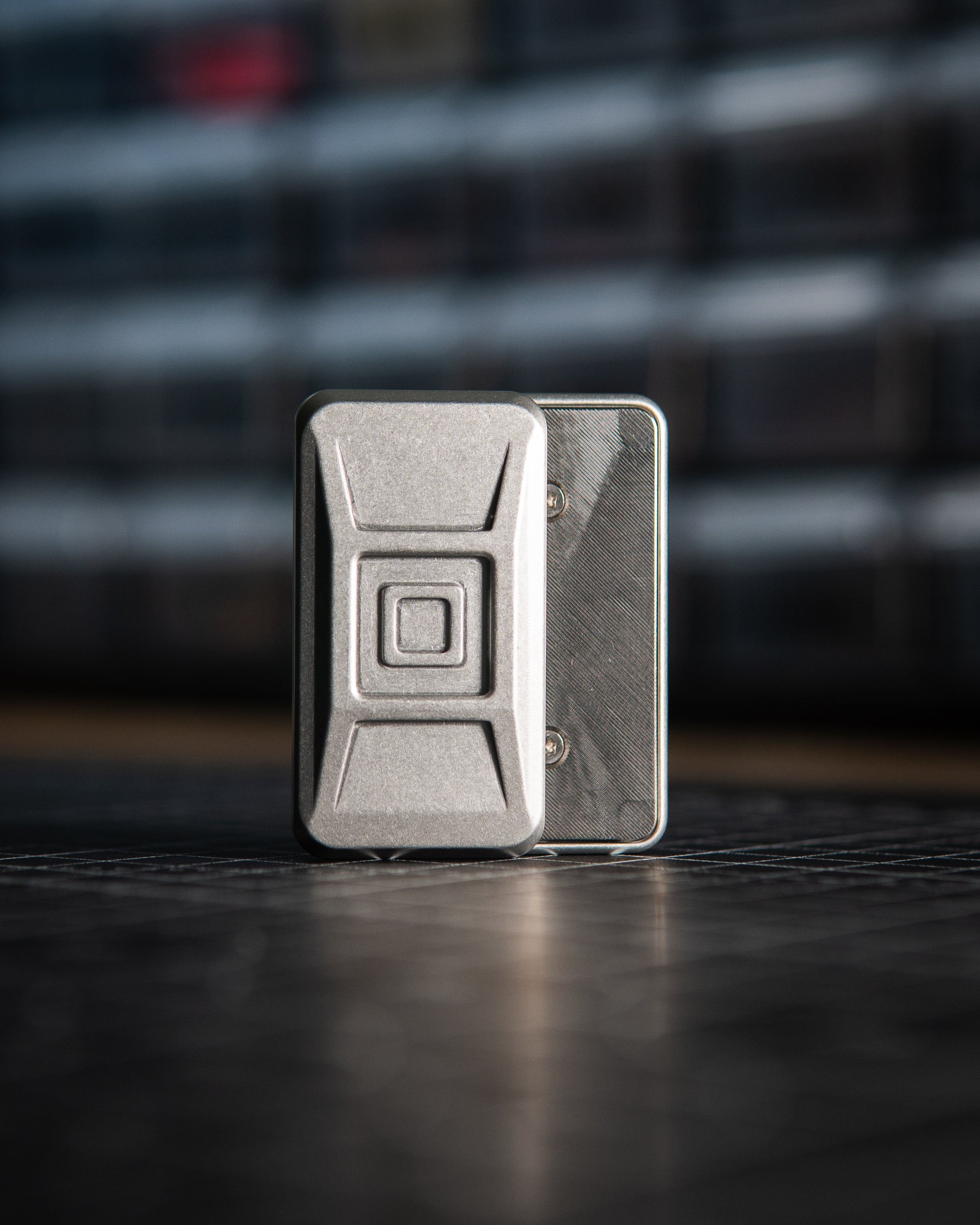 Echo Ergo Tile Fidget Slider - Aluminum