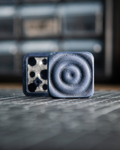 Mini V2 Tile Fidget Slider, Ripple - Richlite