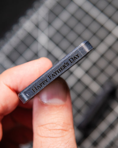 Custom Fidget Slider Engraving Service
