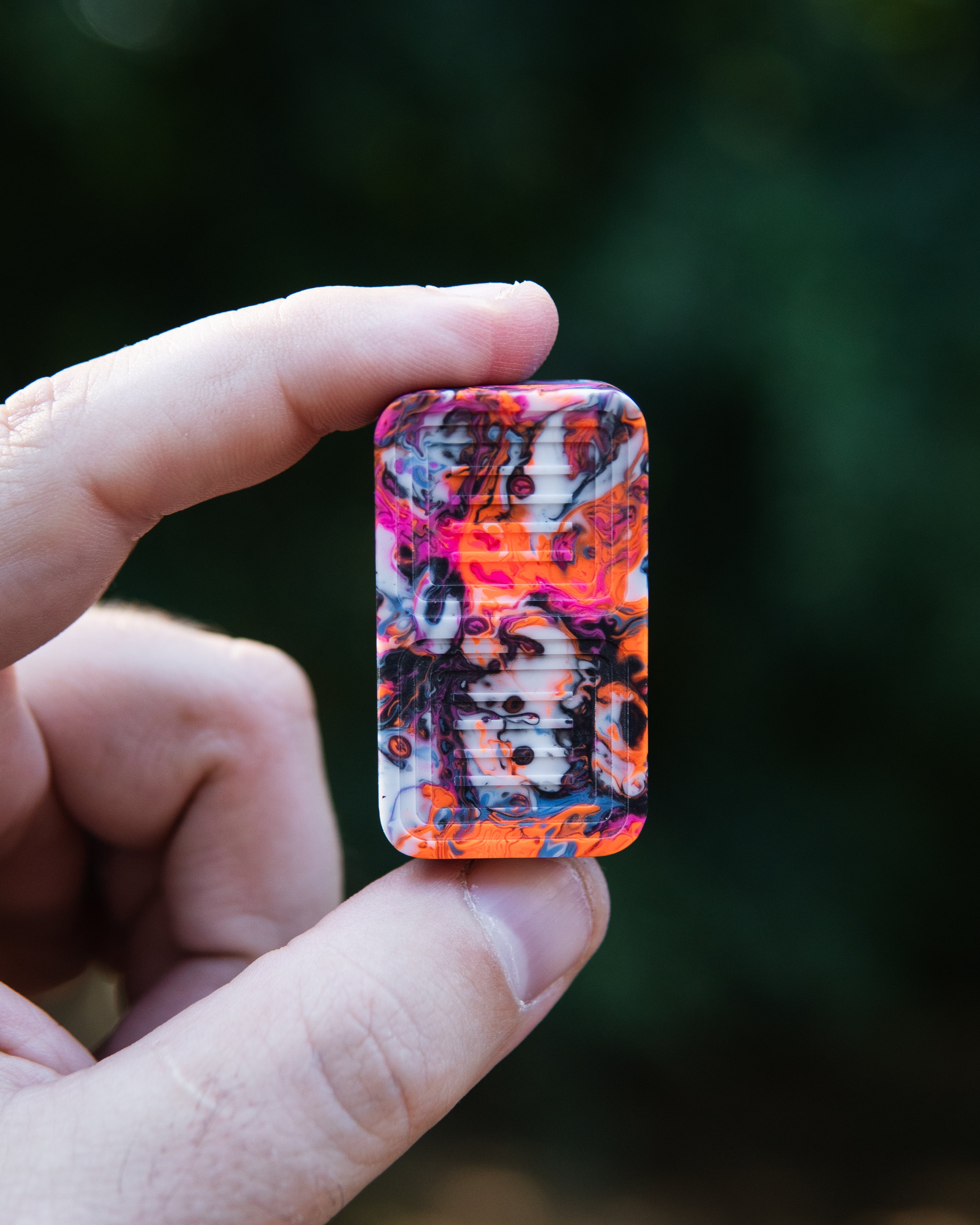 Delta Tile Fidget Slider - Maker's Choice, Guitar Top Resin #1