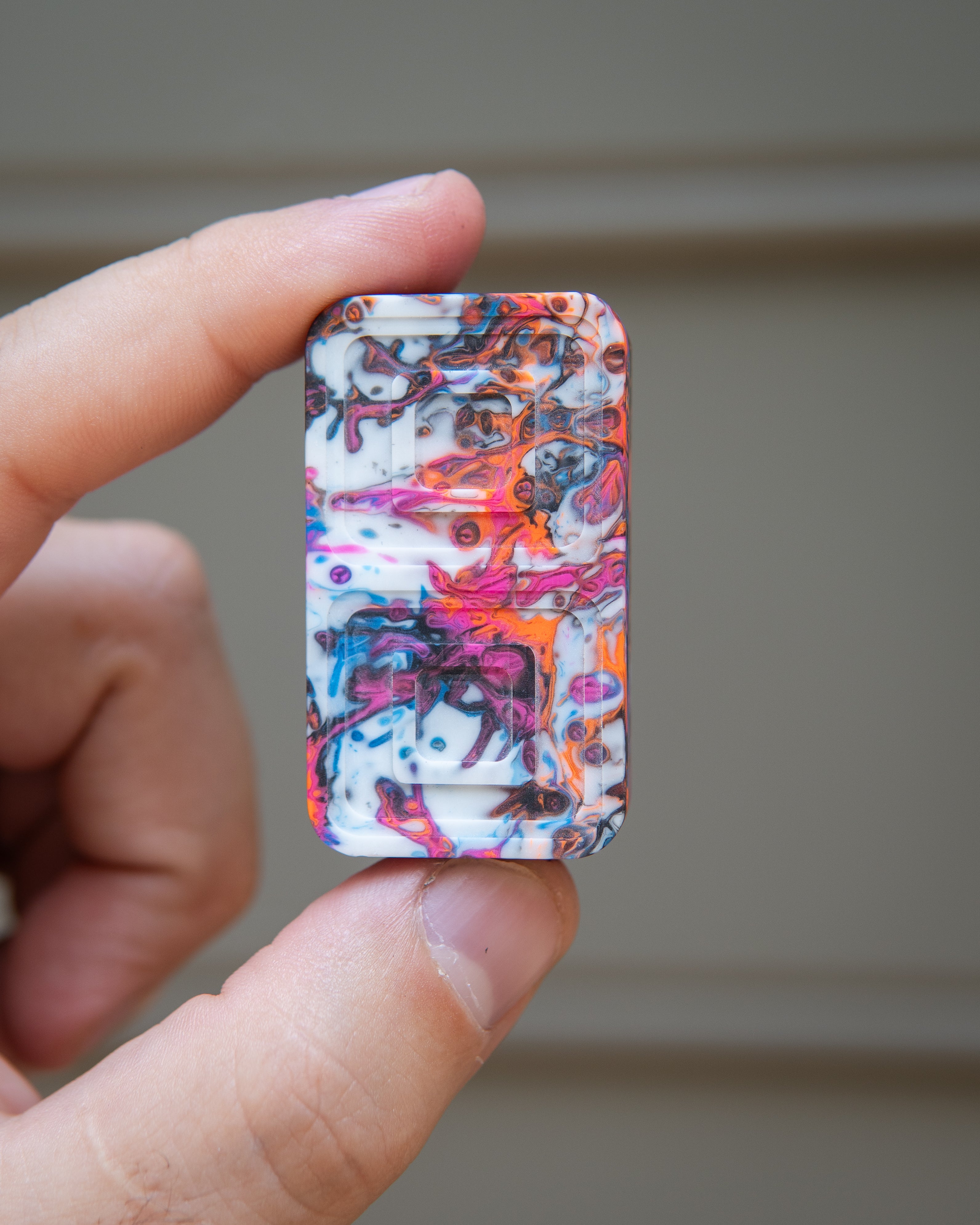 Echo Tile Fidget Slider - Maker's Choice, Guitar Top Resin #2