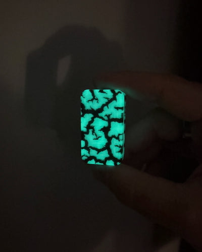 Delta Tile Fidget Slider - Maker's Choice, Glow Crack #2