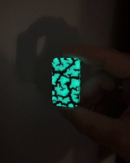 Delta Tile Fidget Slider - Maker's Choice, Glow Crack #2